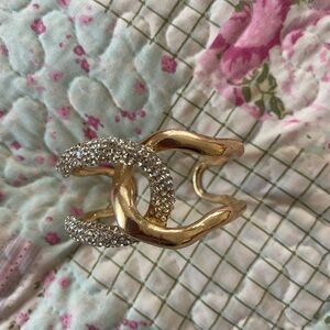 Elegant Gold and Silver Women's Bracelet